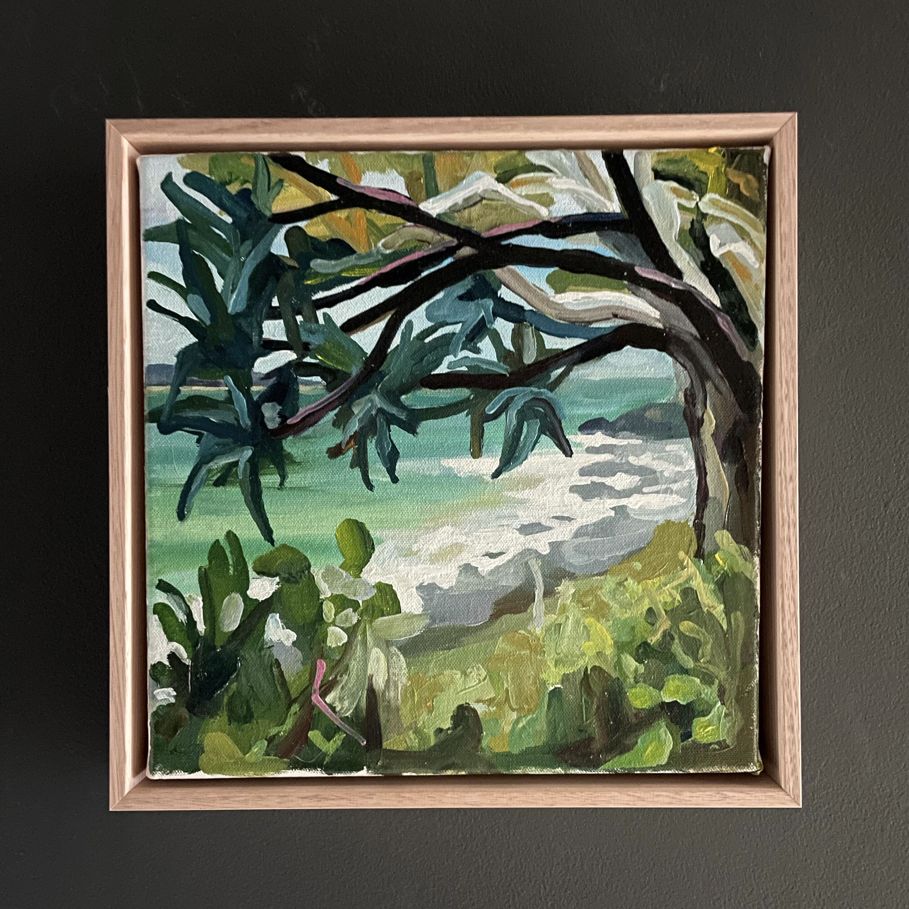 MINNIE TAYLOR quick painting noosa national park2