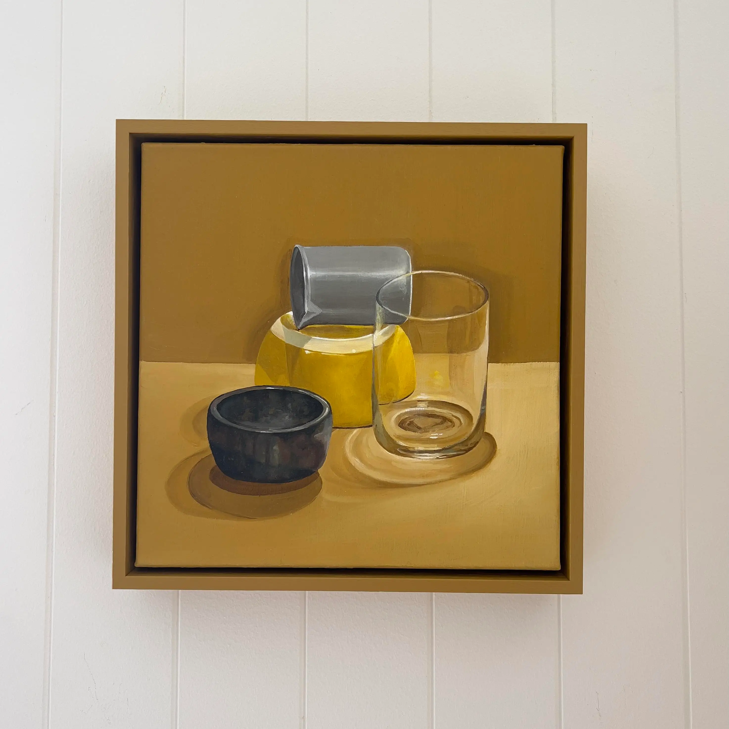 MINNIE TAYLOR yellow ochre yellow dish