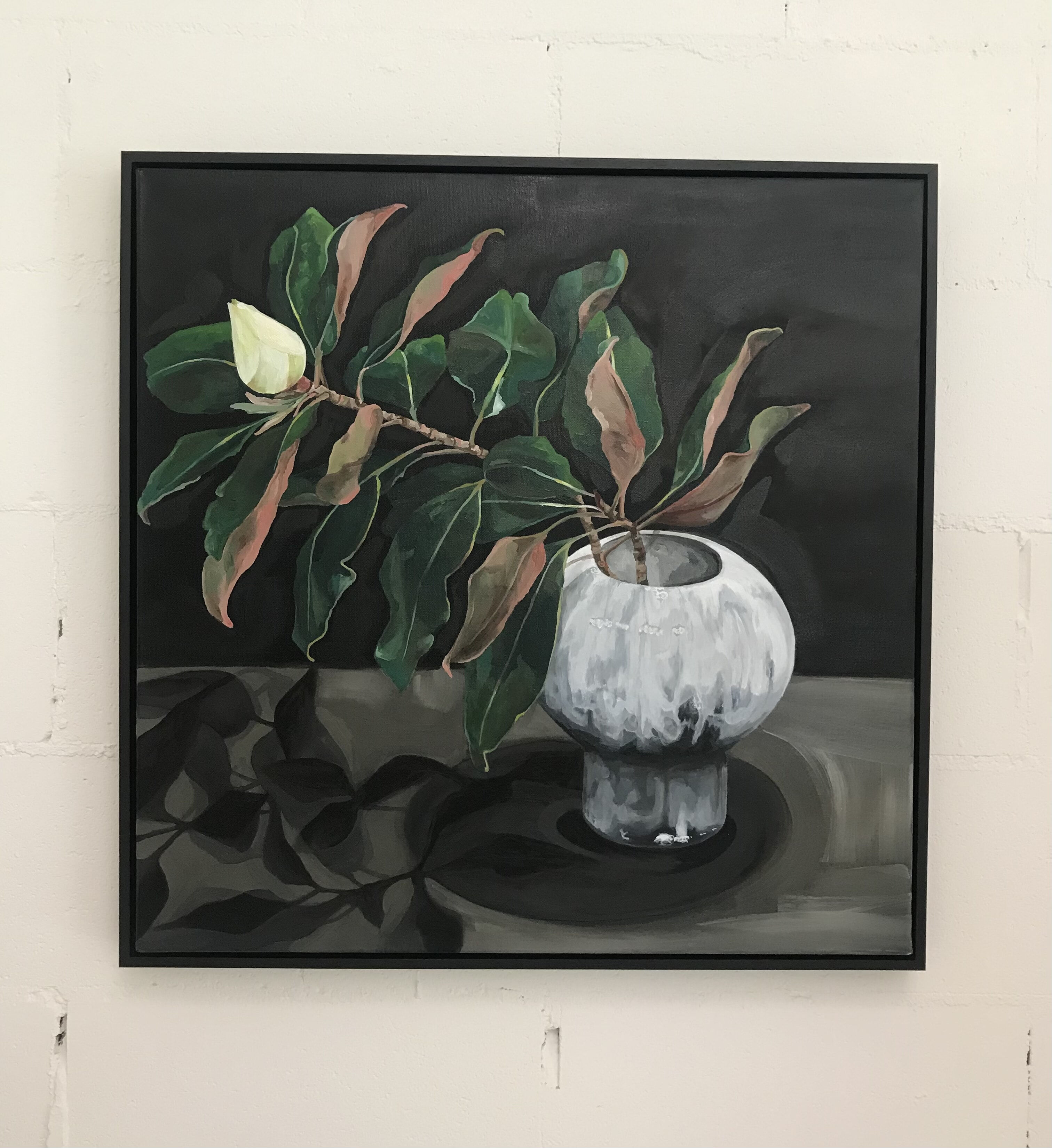 MINNIE TAYLOR magnolia bud framed
