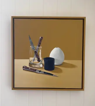 MINNIE TAYLOR knives framed